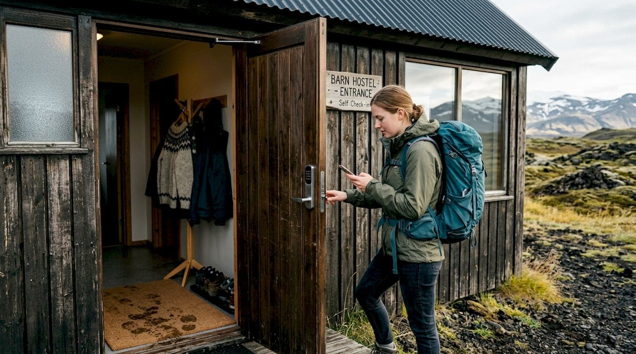 What is a self-service hostel? Iceland's smart budget stay