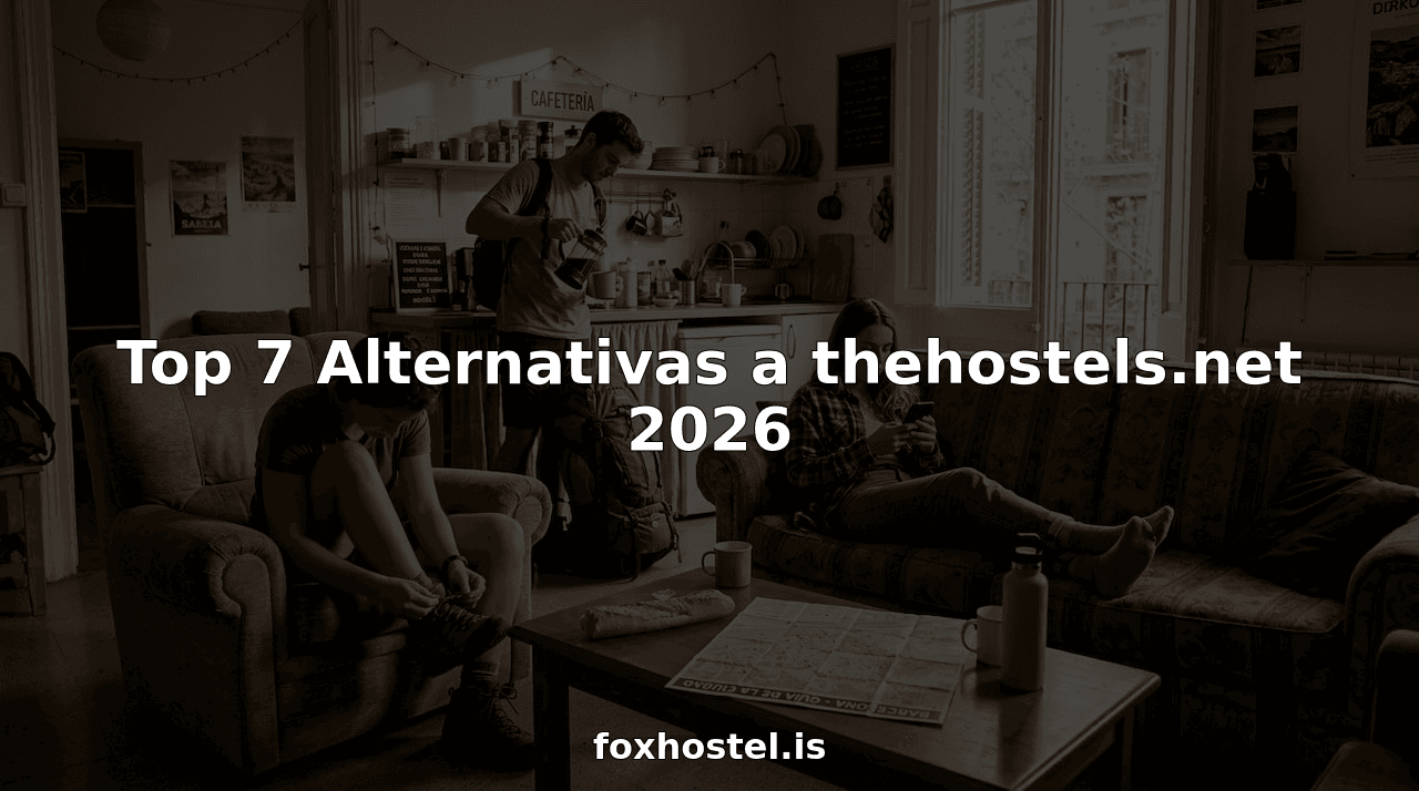 Top 7 Alternativas a thehostels.net 2026