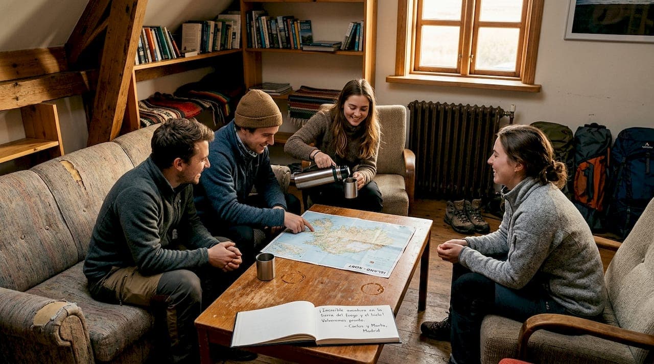 Por qué elegir hostales: ahorro y aventura en Islandia