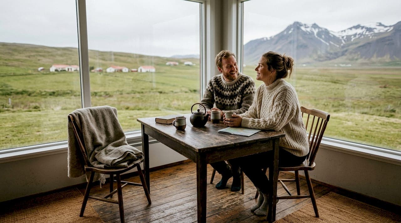 Guesthouse islandese: esperienza autentica tra natura e relax