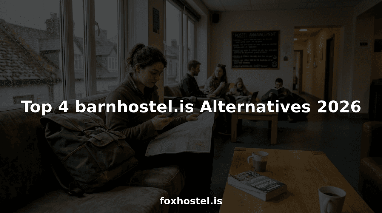 Top 4 barnhostel.is Alternatives 2026