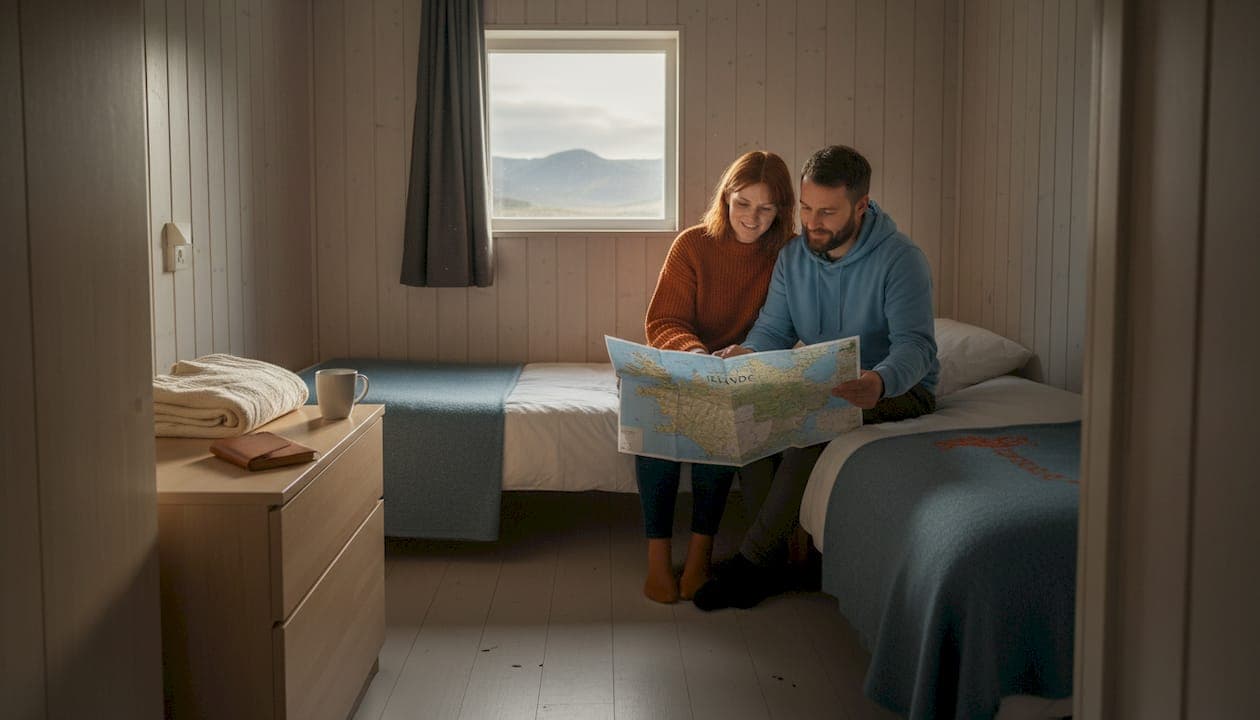 Chambres pour couples en auberge : le bon choix en Islande