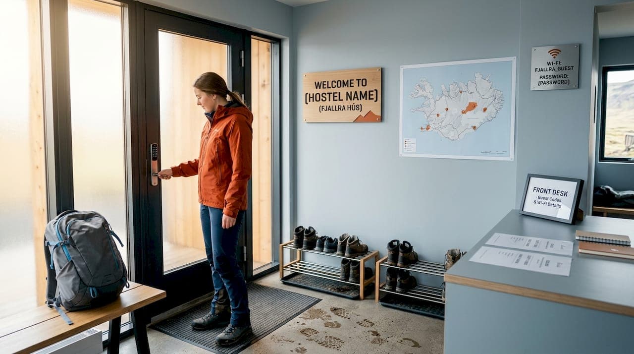 What is a self-service hostel? Iceland's smart budget stay