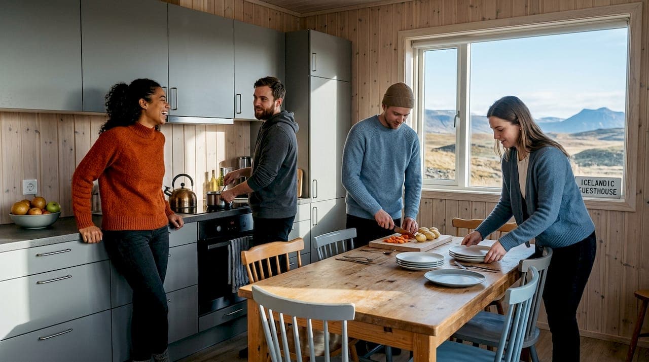 Discover the best room types for groups in Iceland