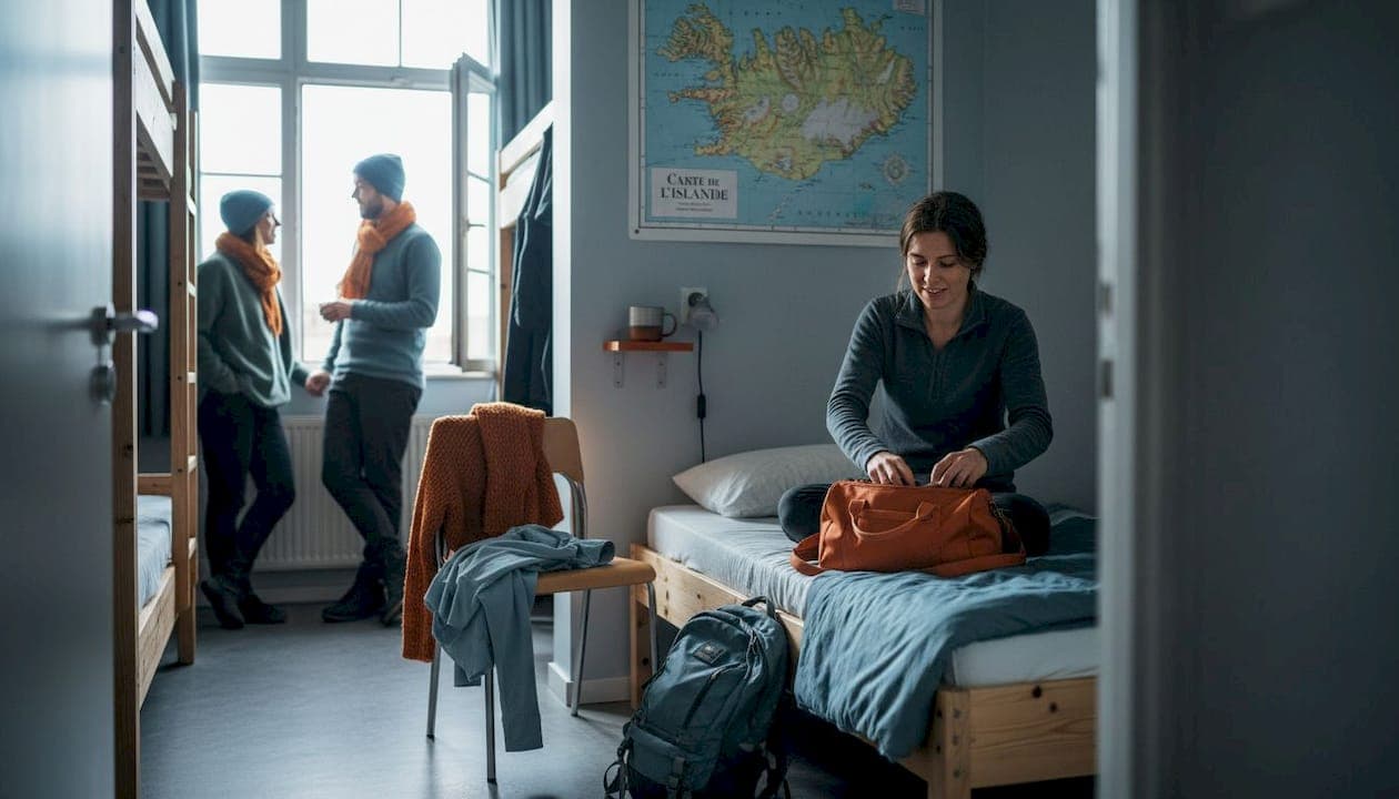 Dormir en dortoir solo : convivialité et économies en Islande