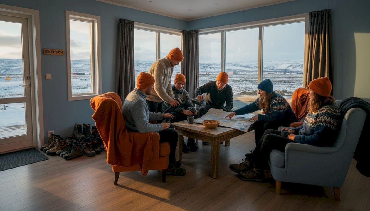 Hébergement pour groupes en Islande : guide et conseils