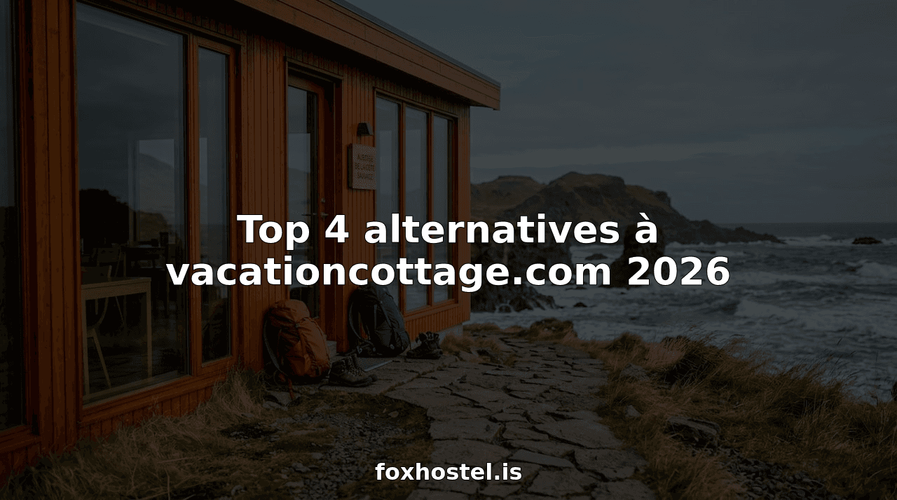 Top 4 alternatives à vacationcottage.com 2026