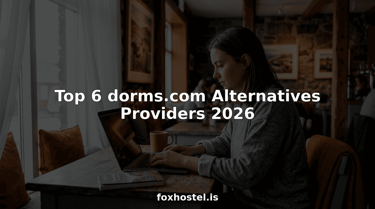 Top 6 dorms.com Alternatives Providers 2026