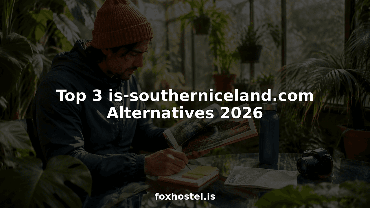 Top 3 is-southerniceland.com Alternatives 2026