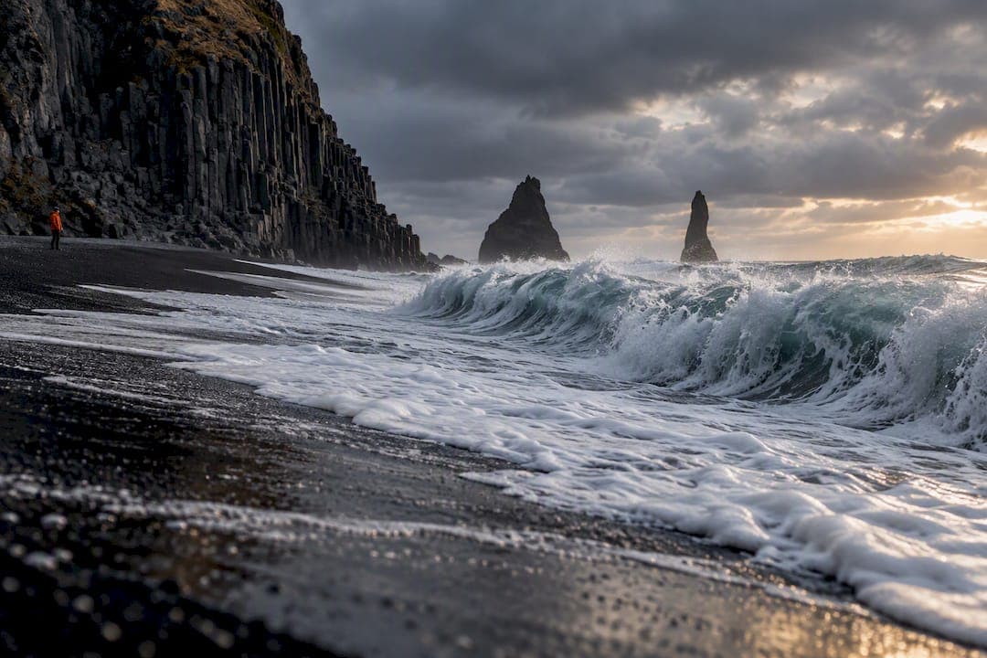 Sneaker Waves in Iceland: Stay 20–30 Meters Back at Reynisfjara