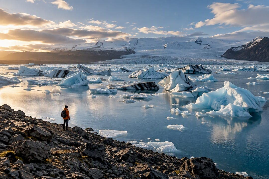 One Hour on Iceland’s South Coast: Fjallsárlón or Jökulsárlón?