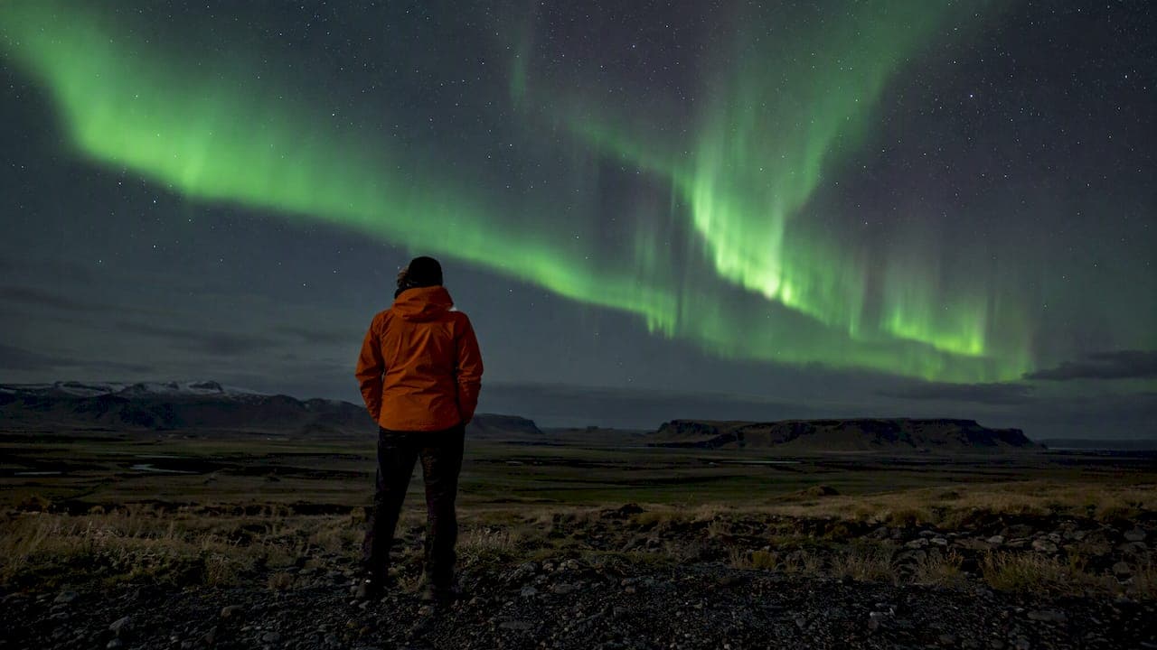 Catch the Northern Lights From Vík With a 10–30 Minute Drive