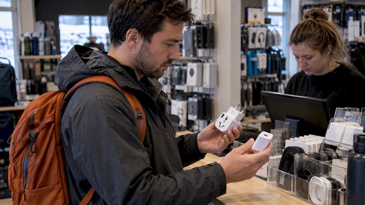 Pack an Adapter and USB C Charger for Iceland Hostels